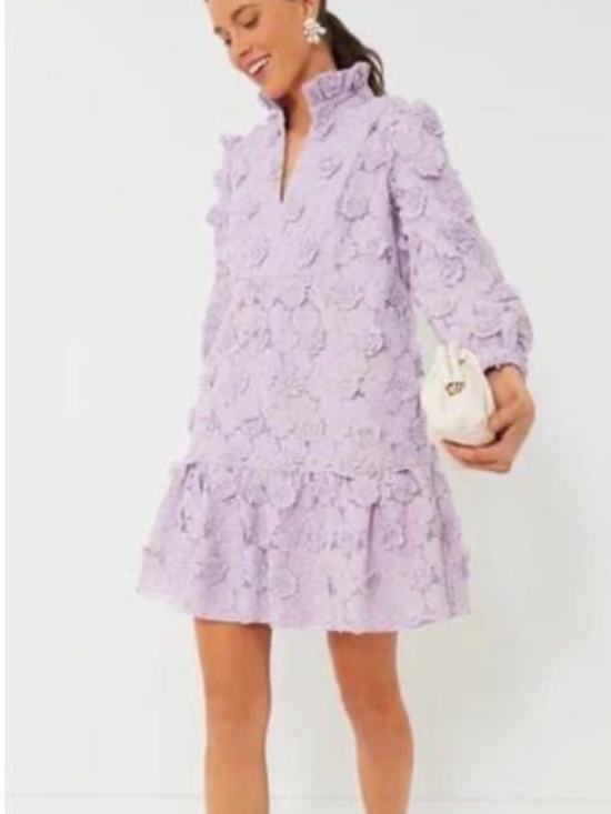 Tuckernuck Dresses & Skirts - NWT Tuckernuck purple lace floral dress L